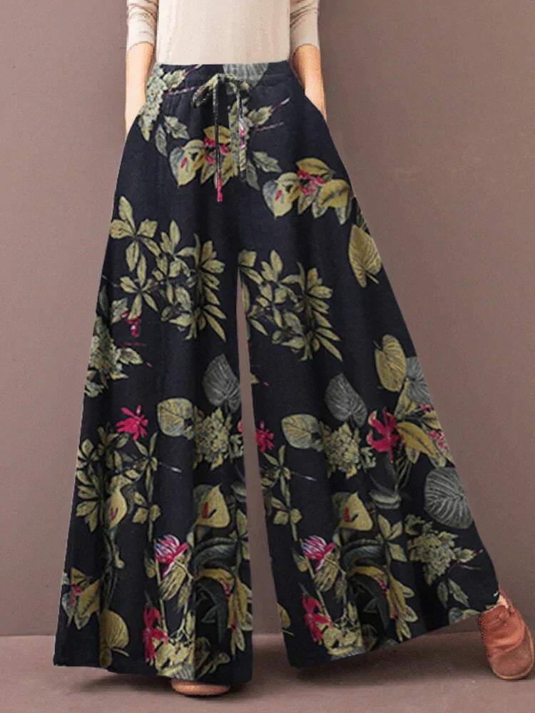 Damen Lässige Hosen mit Blumenmuster - Verschiedene Farben