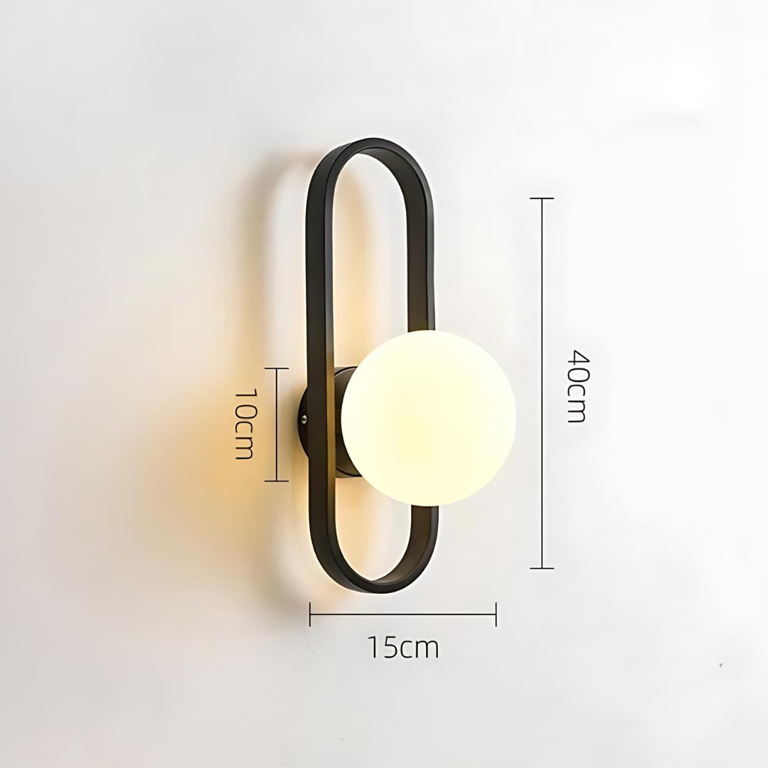 Moderne LED-Wandleuchte für elegantes Ambiente
