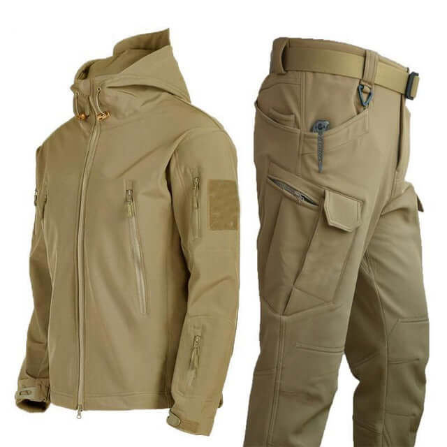 Herren Outdoor-Jacke & Hose: Robust & Wetterfest