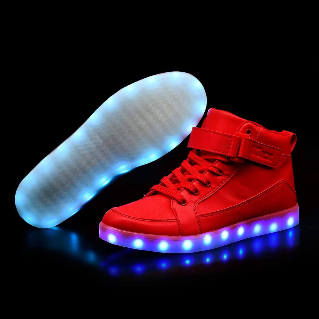 LED-Sneaker mit Akku-Beleuchtung: Modisch & Funktional