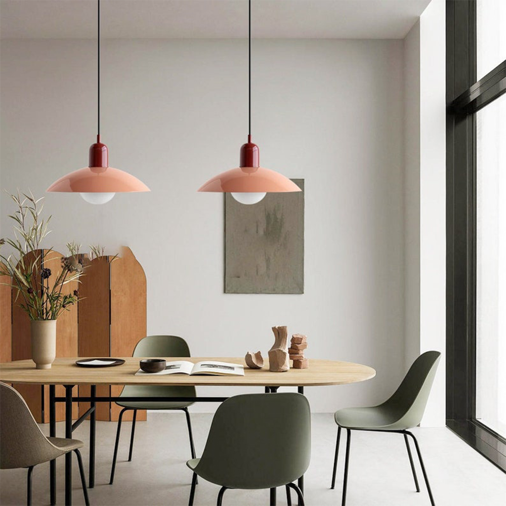 Farbige Macaron Pendelleuchte - Modernes Design