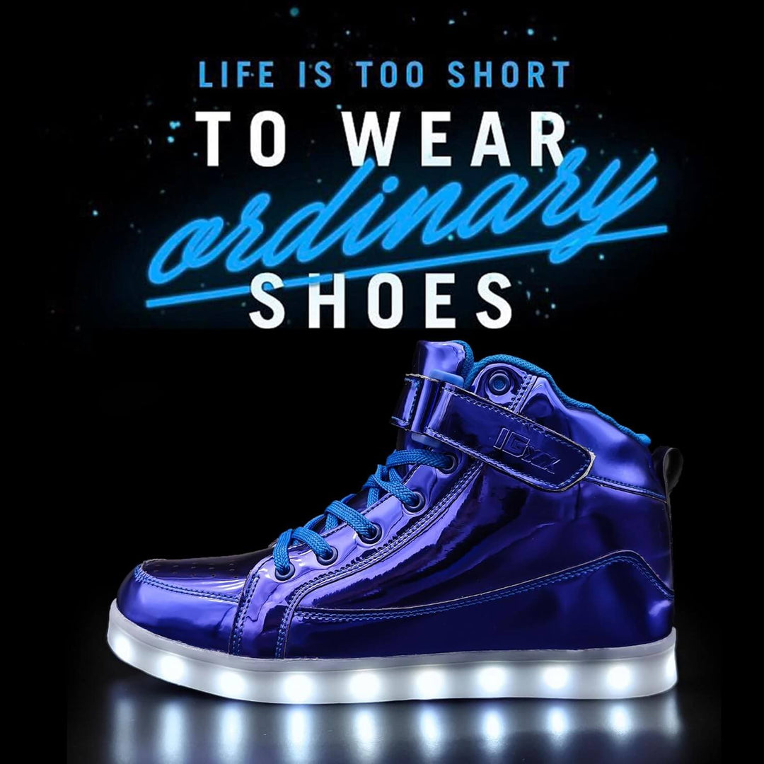 LED-Sneaker mit Akku-Beleuchtung: Modisch & Funktional