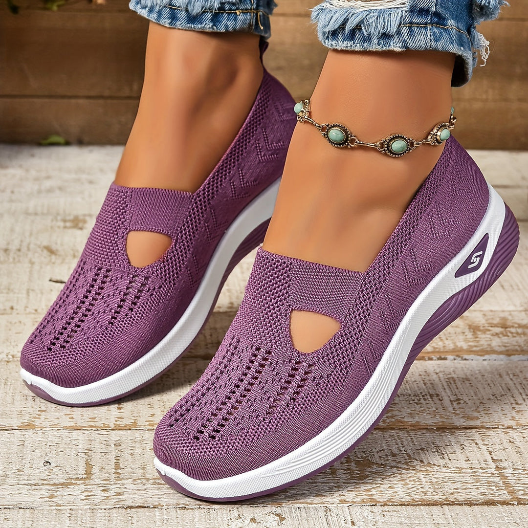 Damen-Orthopädische Slip-On-Schuhe - Komfort und Stil