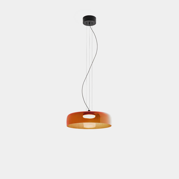 Nordische Glas-Pendelleuchte für Wohnzimmer