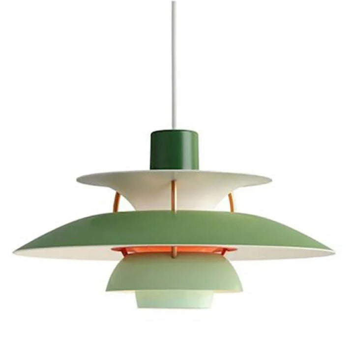 Moderne LED-Hängelampe mit Farbschirm für Innenräume