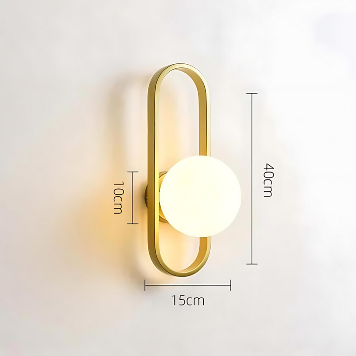 Moderne LED-Wandleuchte für elegantes Ambiente