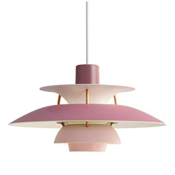 Moderne LED-Hängelampe mit Farbschirm für Innenräume