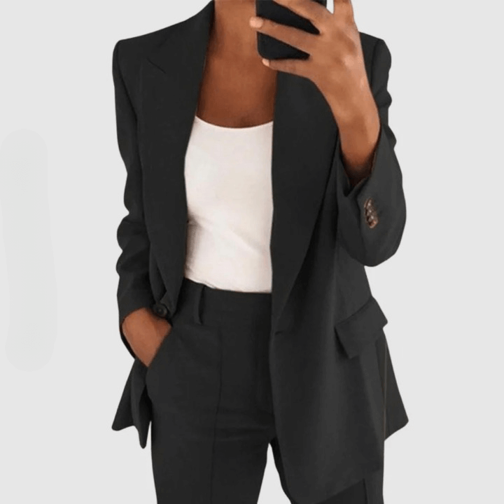 Elegantes Blazer-Hosen-Set: Modern & Stilvoll