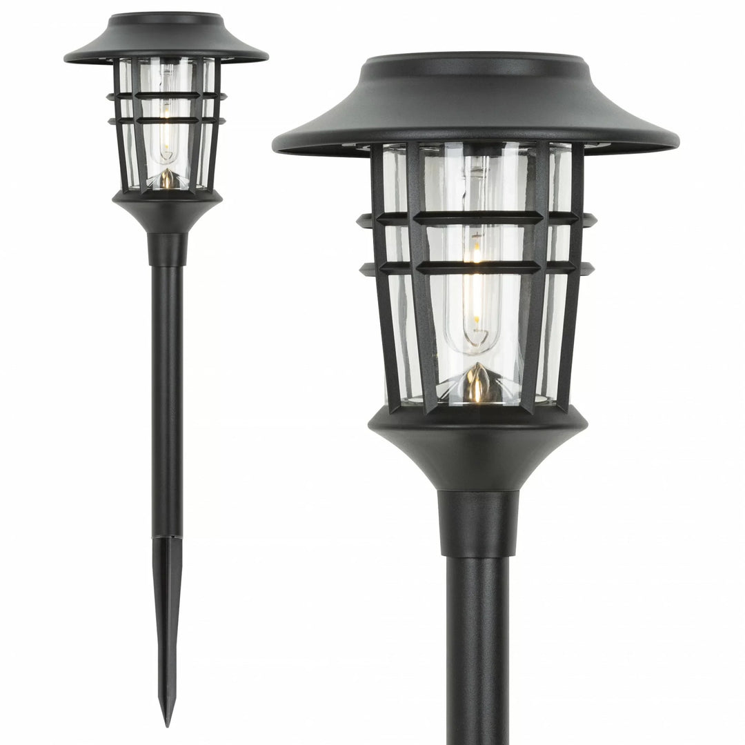 Solar-Gartenlampen Set für Außenbereich, 6 Stück