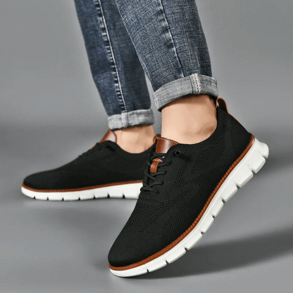 Leichte Orthopädische Fly Knit Schuhe: Atmungsaktiv & bequem