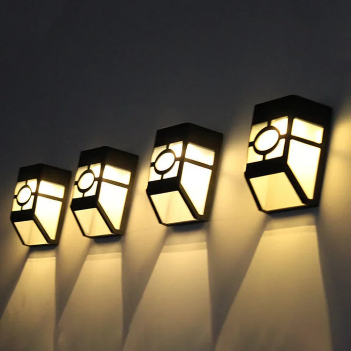 Solar-LED-Wandleuchten für Außenbereich IP44