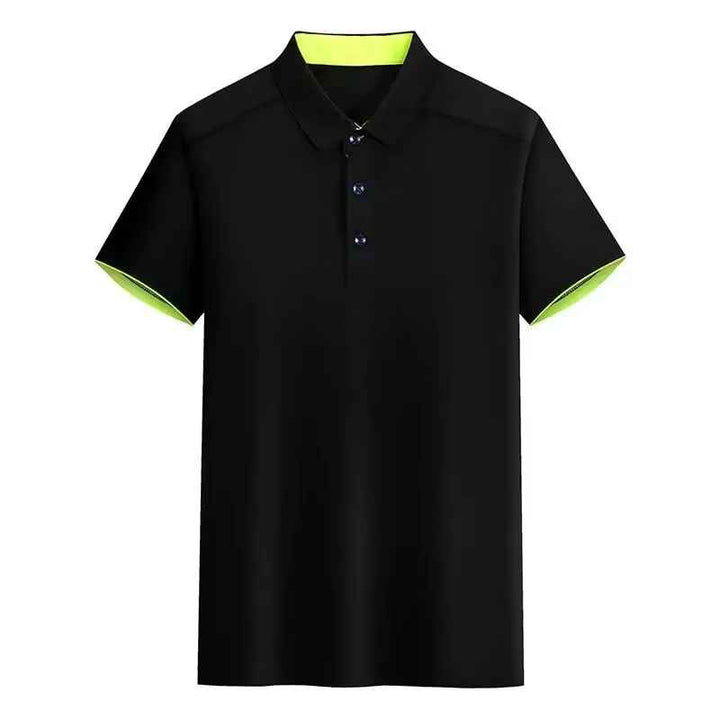 Herren Slim-Fit Poloshirt mit reflektierenden Details
