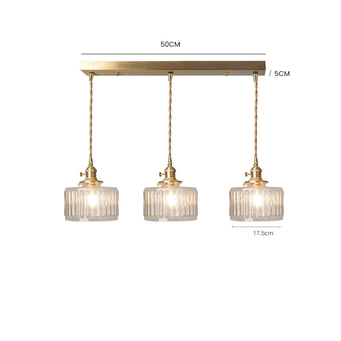 Vintage Kristall-Hängelampe für elegantes Raumlicht