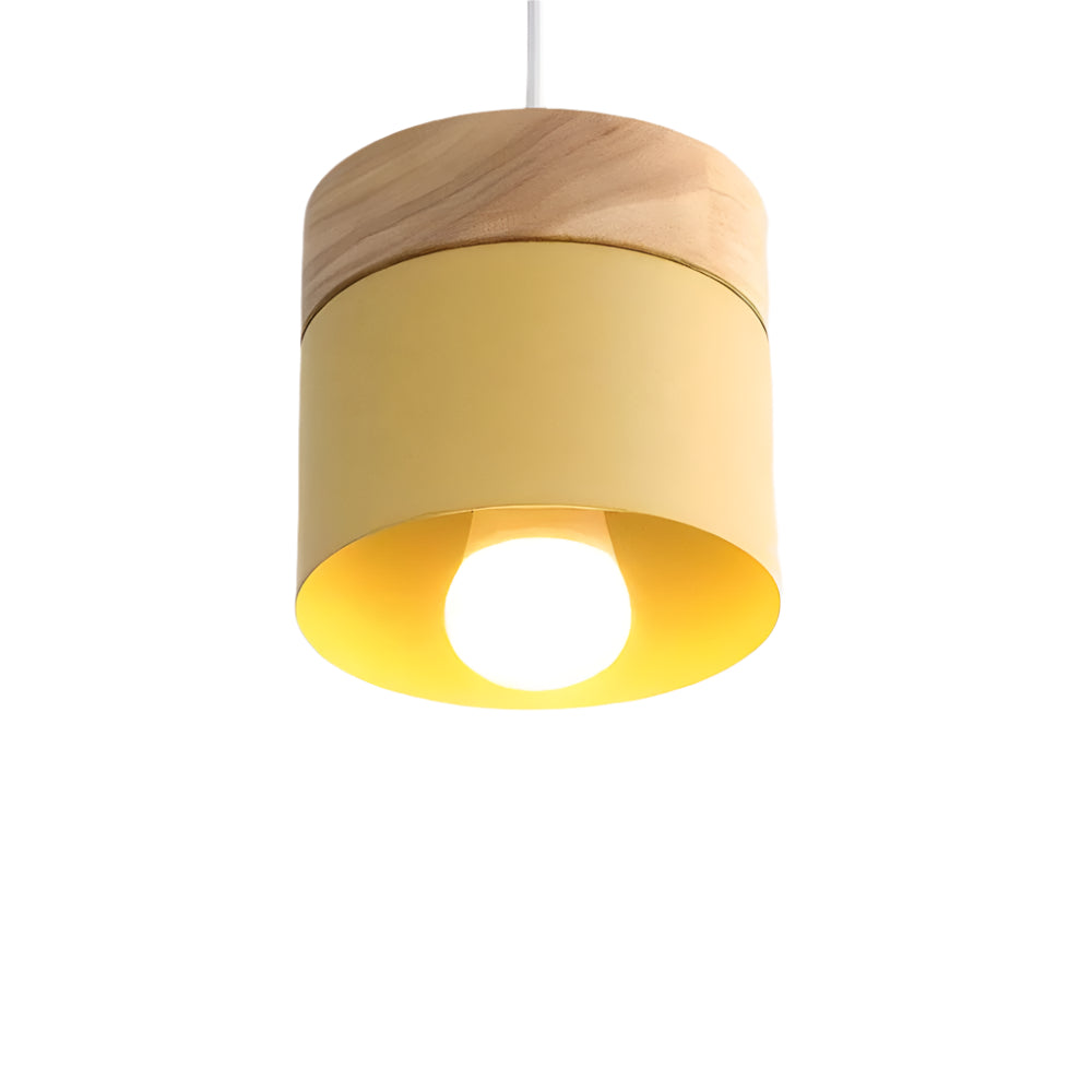 Robinson Holz-Metall Pendelleuchte für Kinderzimmer