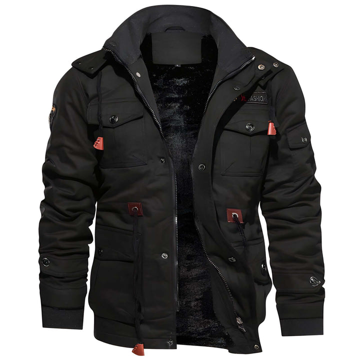 Herren Militärjacke mit vielen Taschen