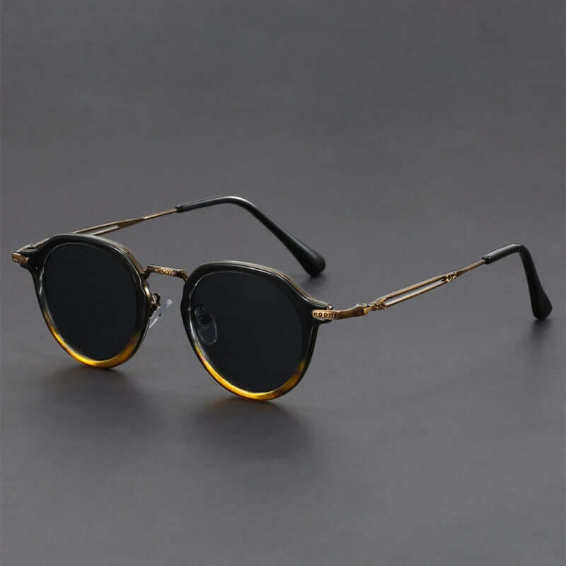 Sonnenbrille: Vintage-Design mit UV400-Schutz