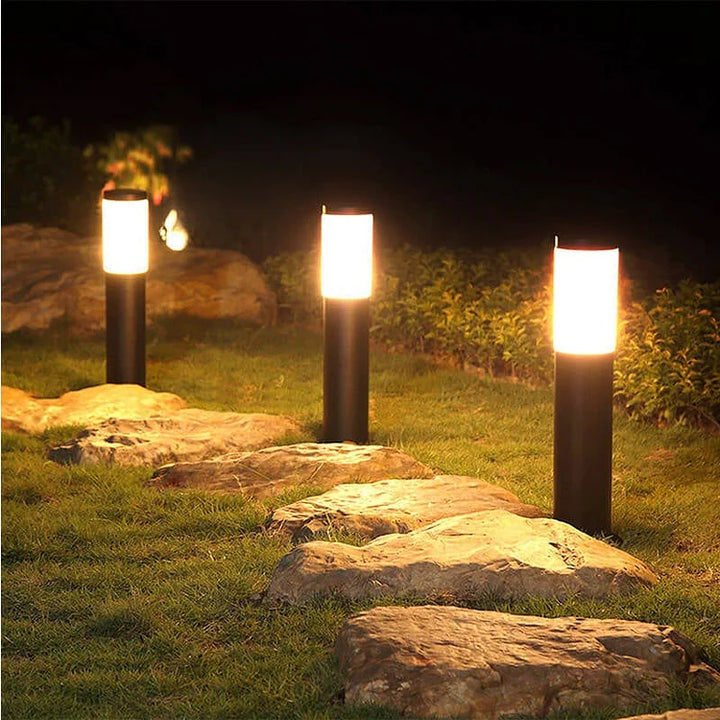 Solarbetriebene wasserdichte LED-Gartenlampe für draußen