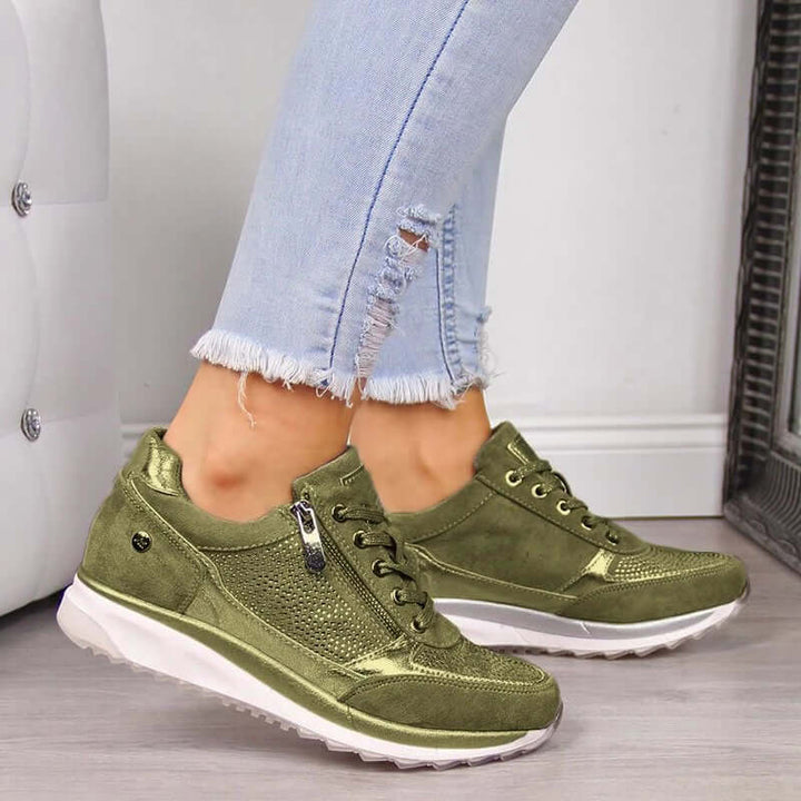 Orthopädische Reißverschluss-Sneakers für Damen und Herren