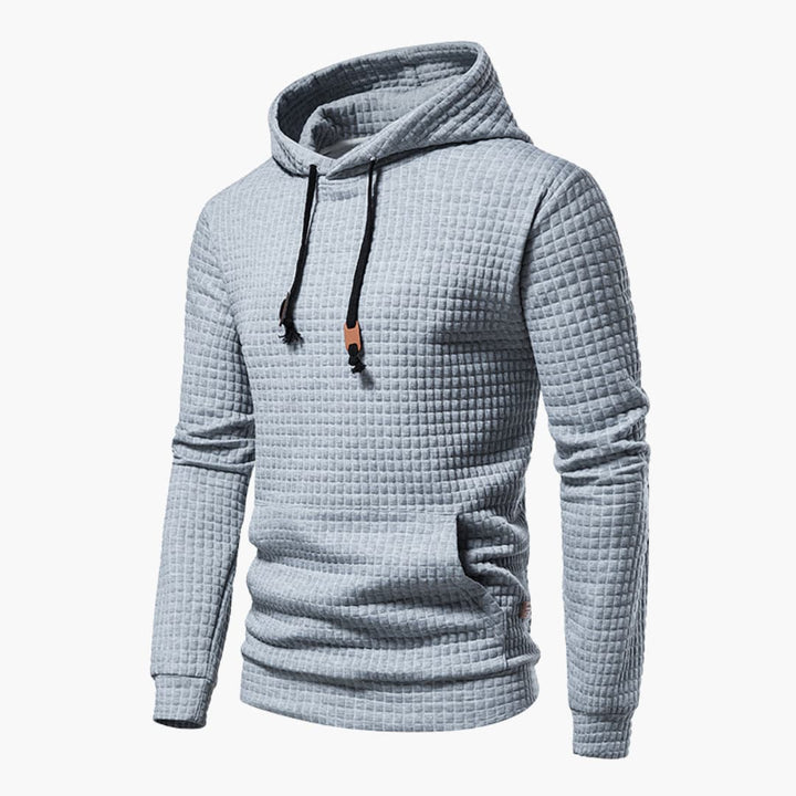 Karierter Kapuzenpullover für Damen und Herren