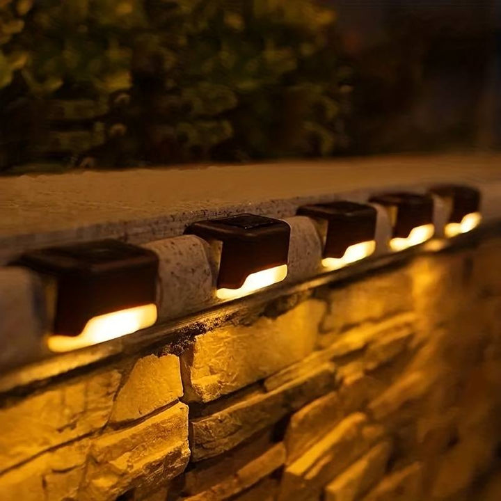 Kabellose Solar-LED-Wandleuchten für Außenbereich