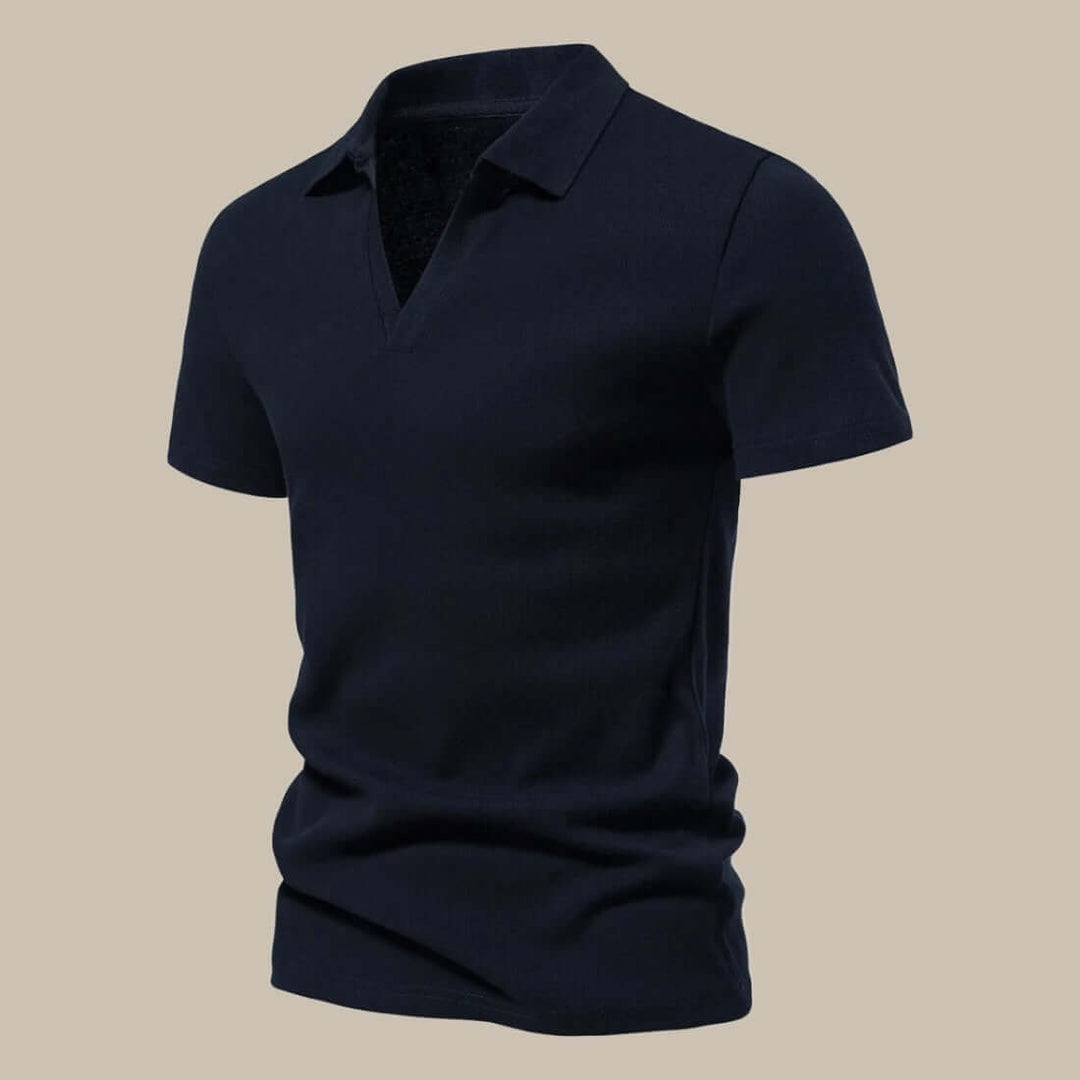 Herren Kurzarm-Polo aus Merino-Qualität