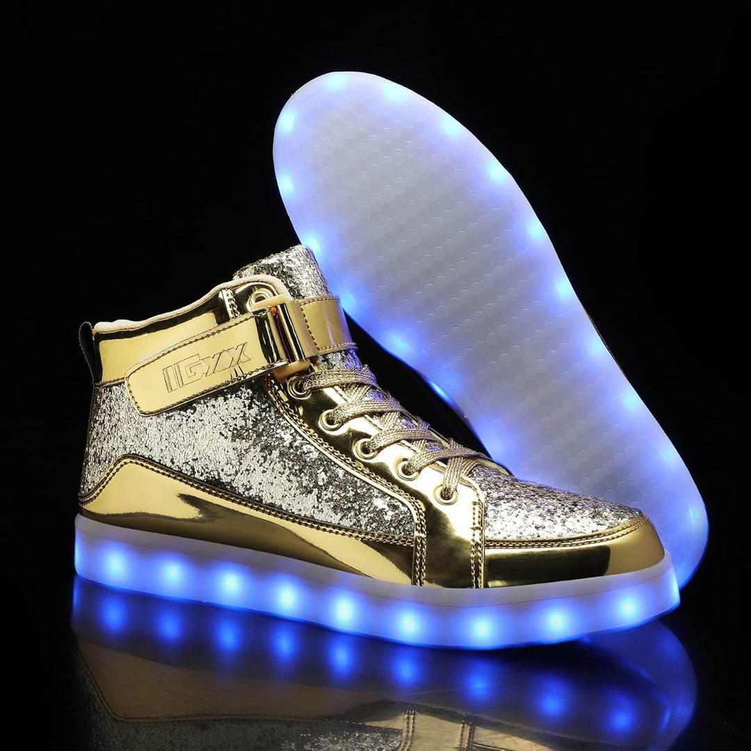 LED-Sneaker mit Akku-Beleuchtung: Modisch & Funktional