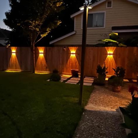 Solar LED Außenwandleuchte Schwarz - Modern & Umweltfreundlich