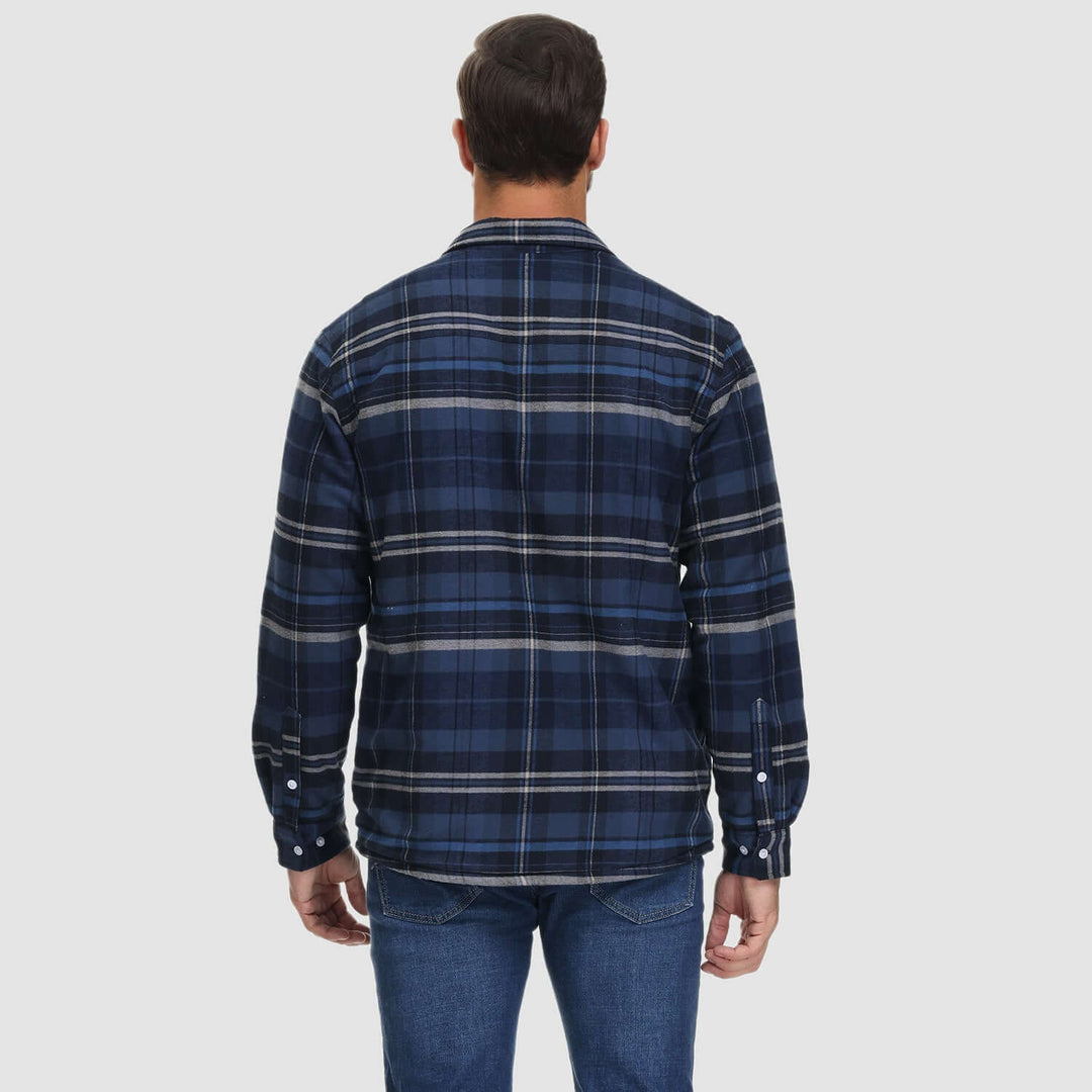 Herren Fleece-Hemd: Warm, bequem & stylisch