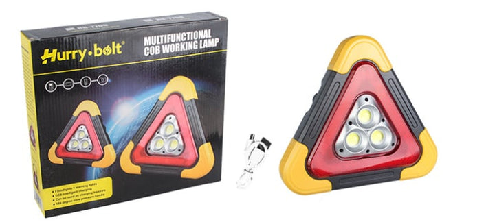 2-in-1 solarbetriebene Notsignallampe