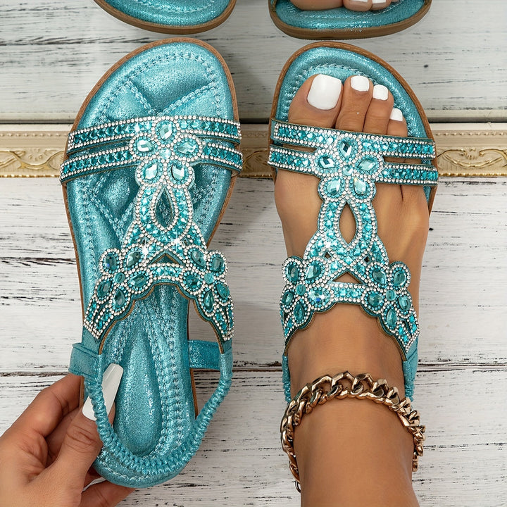 Damen Orthopädische Boho-Sandalen mit Stabilität+