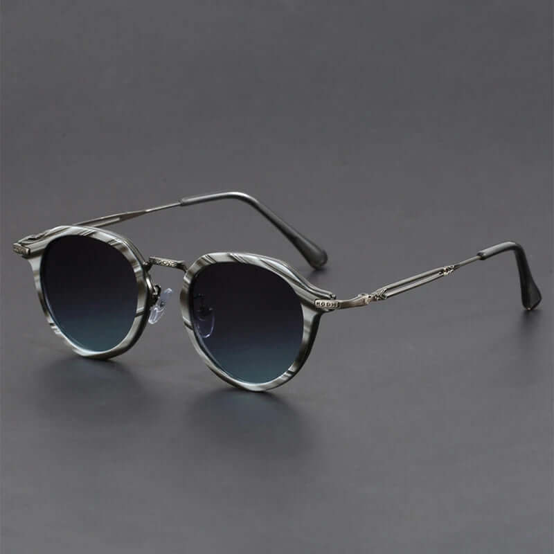 Sonnenbrille: Vintage-Design mit UV400-Schutz