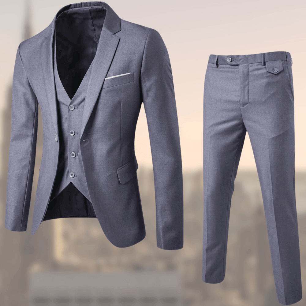 Elegantes Herren-3-teiliges Anzugsset