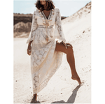 Langärmelig Apricot