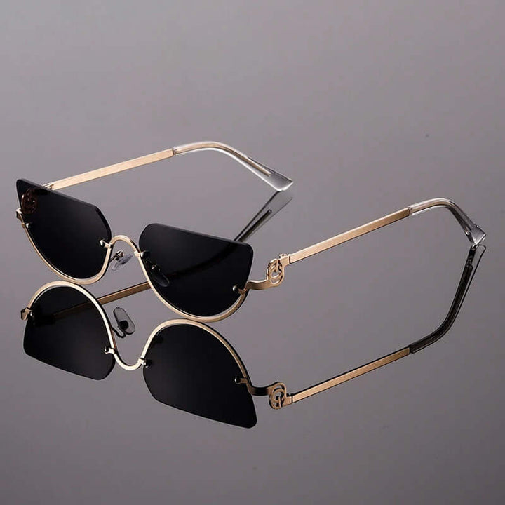 Retro Sonnenbrille: Edle Vintage Sonnenbrille mit UV400 Schutz