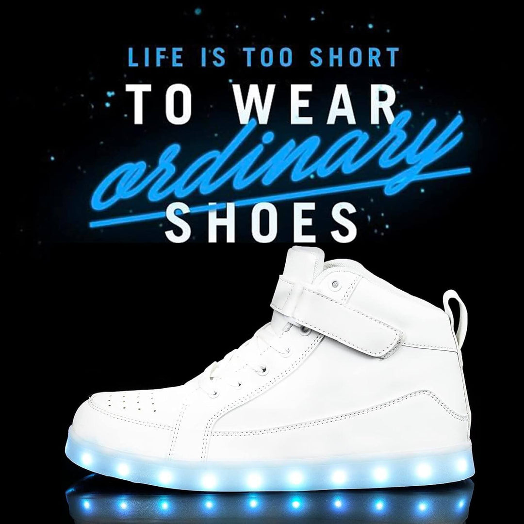 LED-Sneaker mit Akku-Beleuchtung: Modisch & Funktional