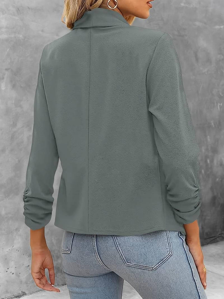 Damen Blazer mit offener Vorderseite