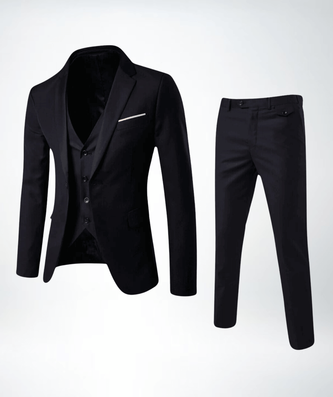 Elegantes Herren-3-teiliges Anzugsset