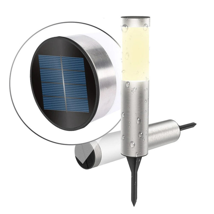 Solarbetriebene wasserdichte LED-Gartenlampe für draußen