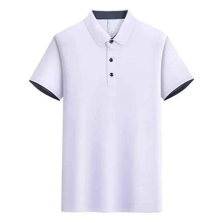 Herren Slim-Fit Poloshirt mit reflektierenden Details