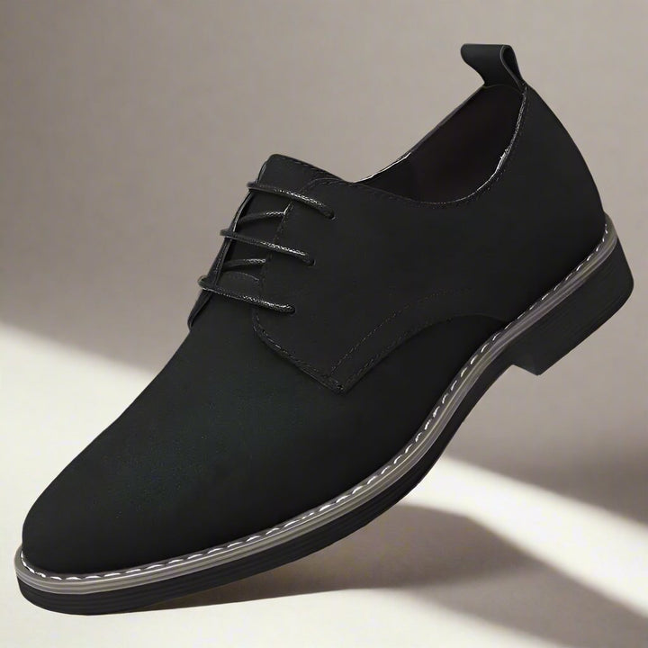 Wildleder-Herrenschuhe mit Schnürsenkeln - Eleganter Komfort