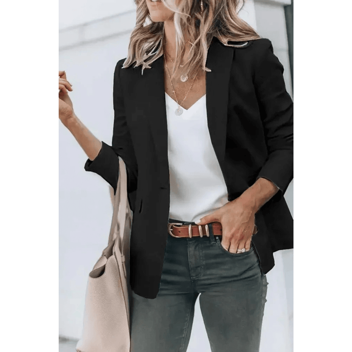 Damen Blazer mit Puffärmeln: Elegantes Design