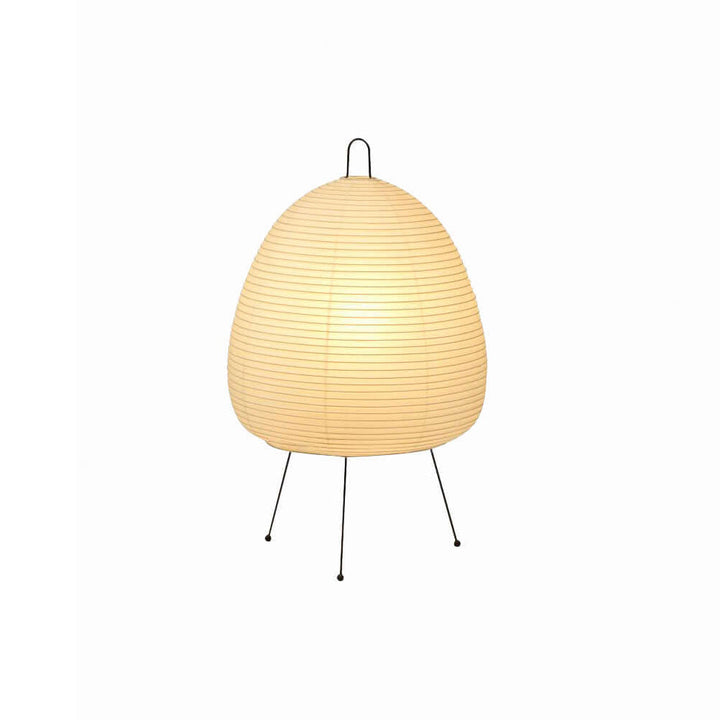 Japanische Tischlampe aus Washi-Papier
