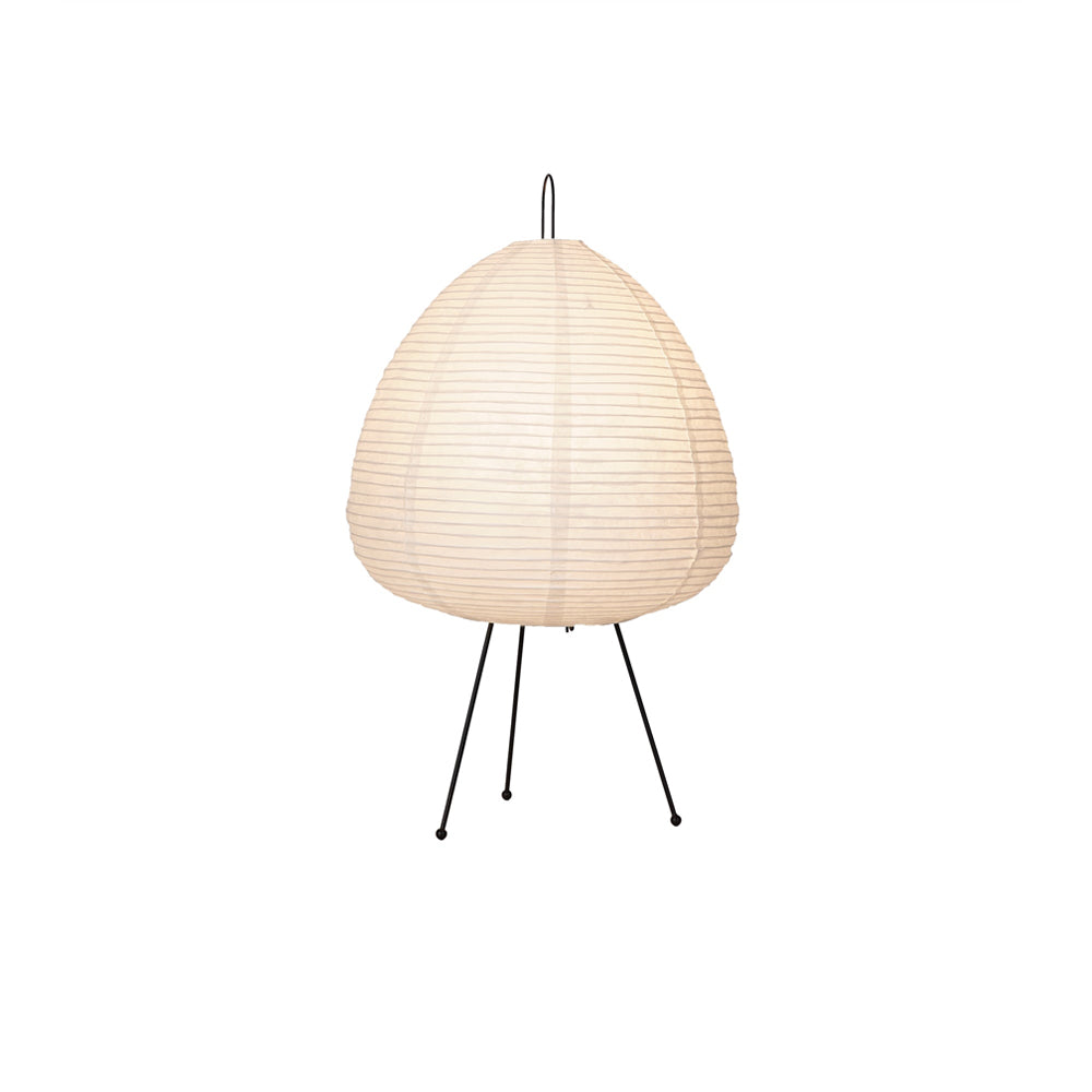 Japanische Tischlampe aus Washi-Papier