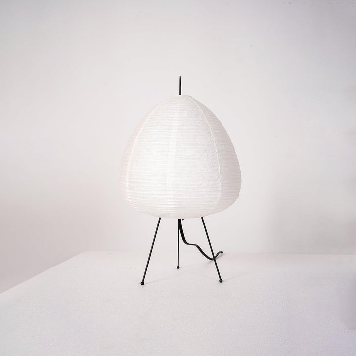 Japanische Tischlampe aus Washi-Papier