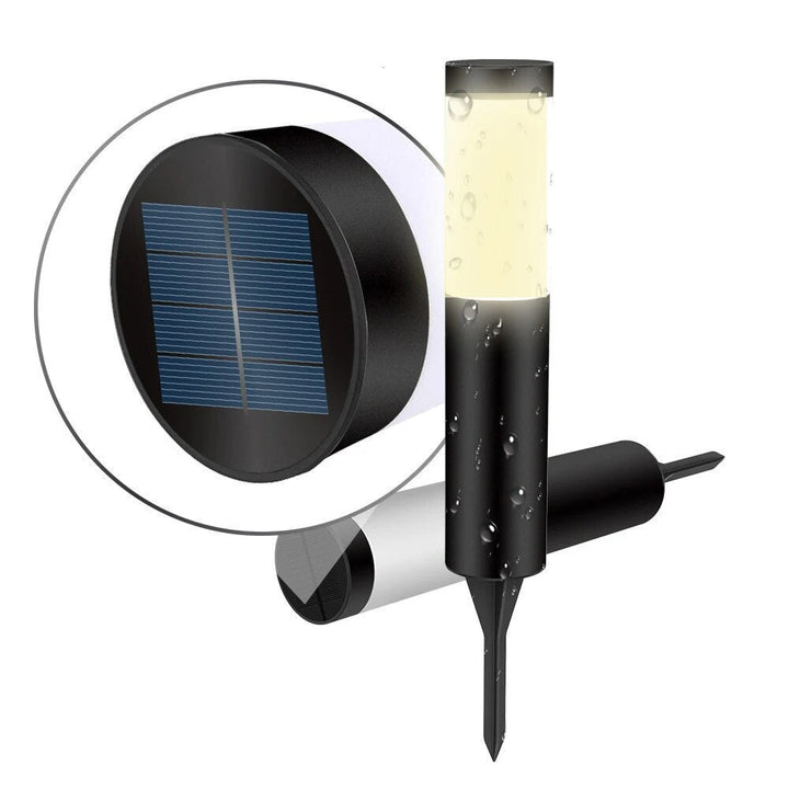 Solarbetriebene wasserdichte LED-Gartenlampe für draußen