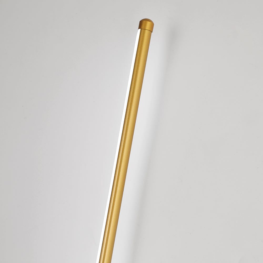 Moderne LED-Wandleuchte aus Metall und Silikon