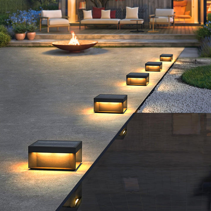 Solarbetriebene LED-Außenleuchte IP65 Wasserdicht
