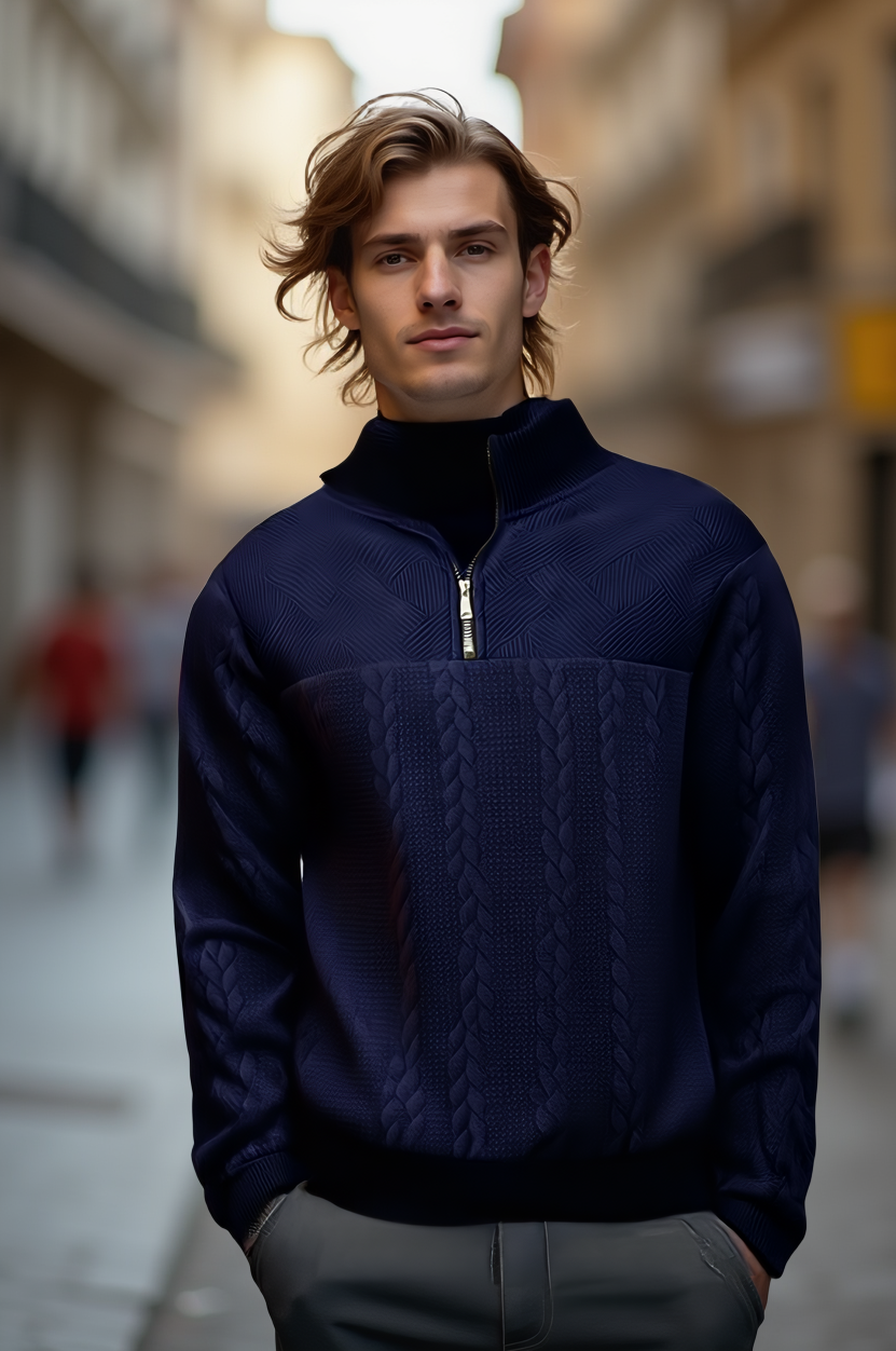 Herren Merinowolle Pullover - Eleganz und Komfort