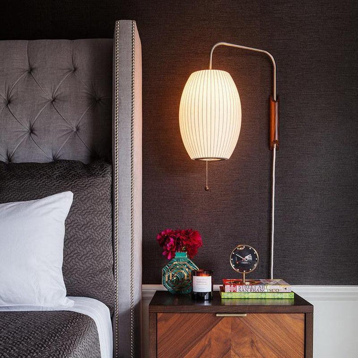 Moderne Wandleuchte Nelson für Schlafzimmer und Flur