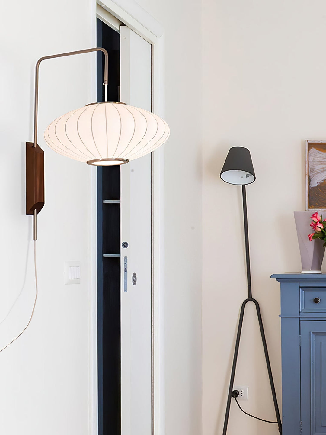 Moderne Wandleuchte Nelson für Schlafzimmer und Flur
